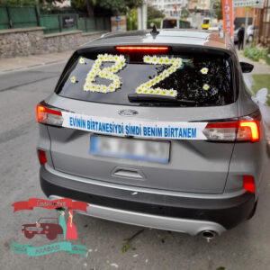 Ford Gelin Arabası Süsleme
